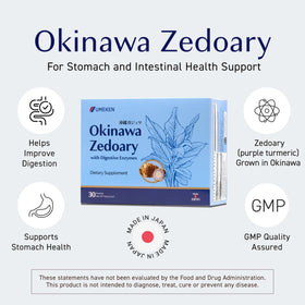 Comprimés Umeken Okinawa Zedoary en sachets individuels