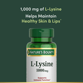 Comprimés végétariens de L-Lysine Nature's Bounty
