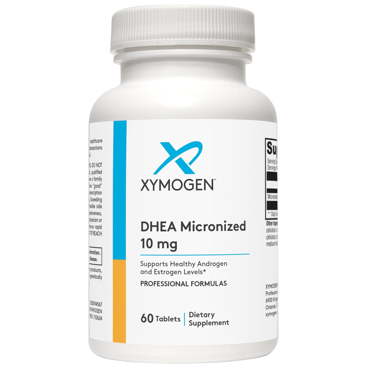Comprimés XYMOGEN DHEA Micronisé dans une main