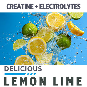 CON-CRET Créatine HCl 40 capsules Citron Vert avec électrolytes