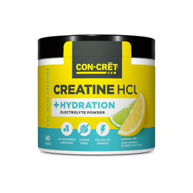 CON-CRET Créatine HCl 40 capsules Citron Vert vue de face