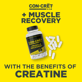 CON-CRET Créatine HCl 90 capsules avec étiquette