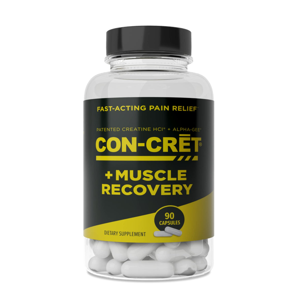 CON-CRET Créatine HCl 90 capsules vue de face