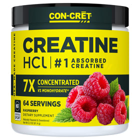 CON-CRET Poudre de Créatine HCl Framboise 100g vue avant