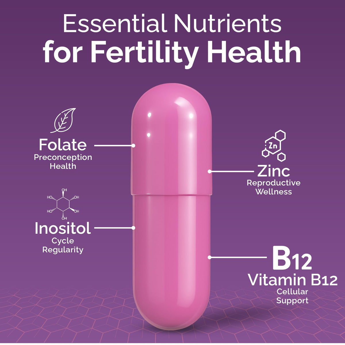 CONCEIVE PLUS Complément Alimentaire Femmes capsules sur une table