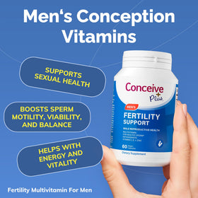 CONCEIVE PLUS Complément Alimentaire Fertilité Homme 60 Capsules avec d'autres produits de santé
