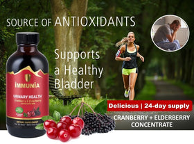 Concentré de canneberge et sureau daily wellness avec gobelet gradué