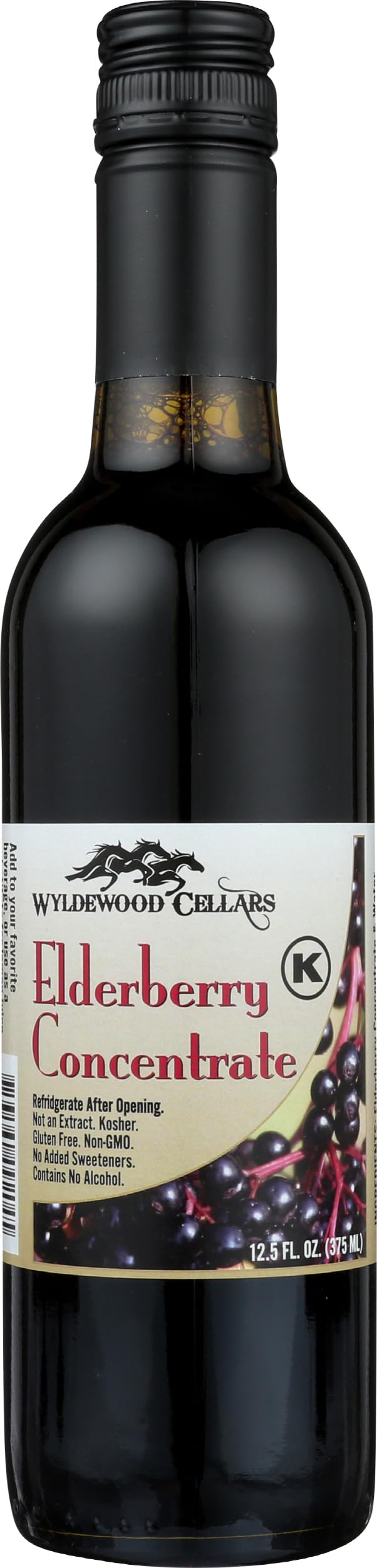 Concentré de jus de sureau Wyldewood Cellars 12,5 fl oz vue avant