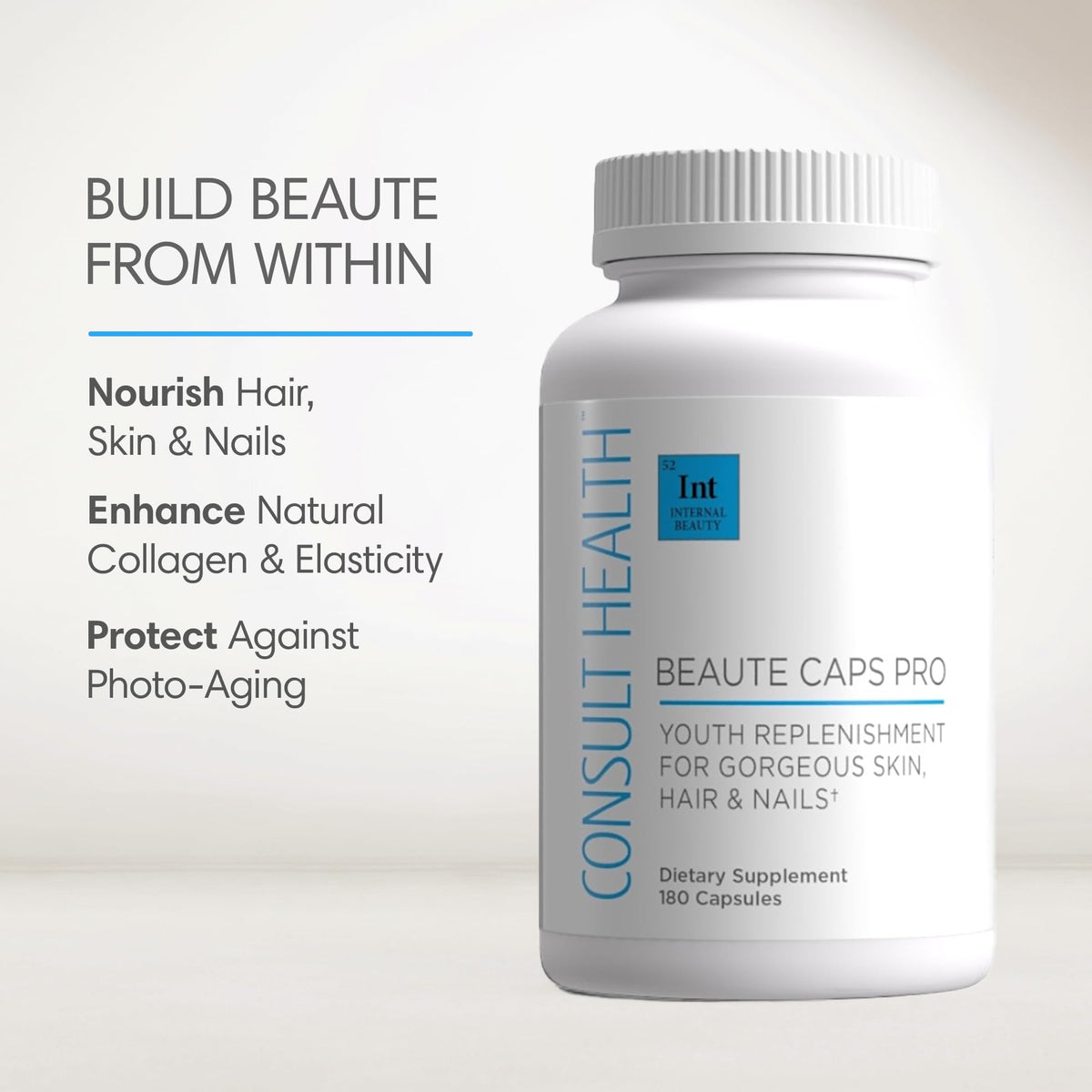 Consult Beaute Beaute Caps PRO 60 capsules side view