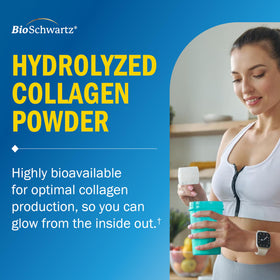 Contenant de 540g de poudre de peptides de collagène BioSchwartz