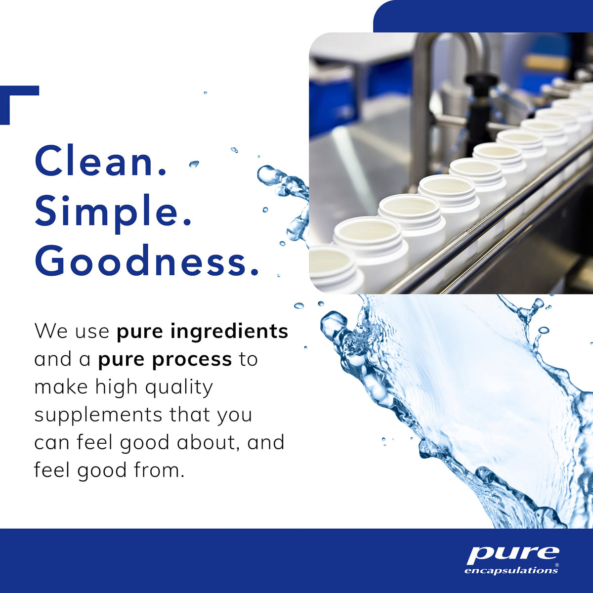 Contenu de la bouteille de Pure Encapsulations Acide Alpha-Lipoïque, capsules visibles
