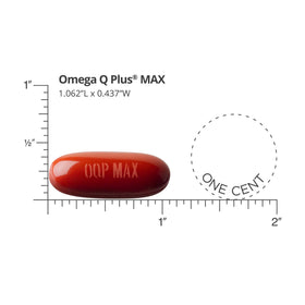 Contenu du flacon Dr. Sinatra Omega Q Plus MAX, capsules