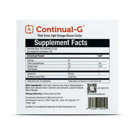 CONTINUAL - G Poudre Glyteine sachet ouvert avec poudre