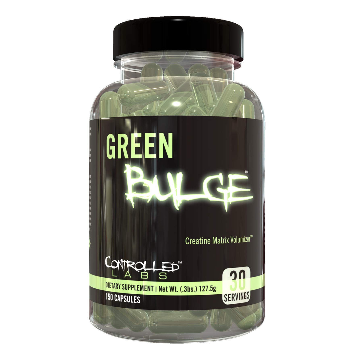 CONTROLLED LABS Green Bulge complément alimentaire 30 capsules vue de face