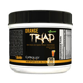 CONTROLLED LABS Orange Triad + Greens Poudre Multivitamine 30serv vue avant
