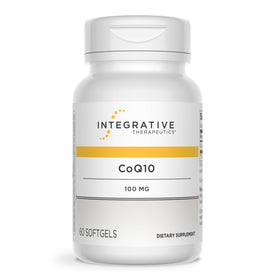 CoQ10 100mg d'Integrative Therapeutics gélules molles face