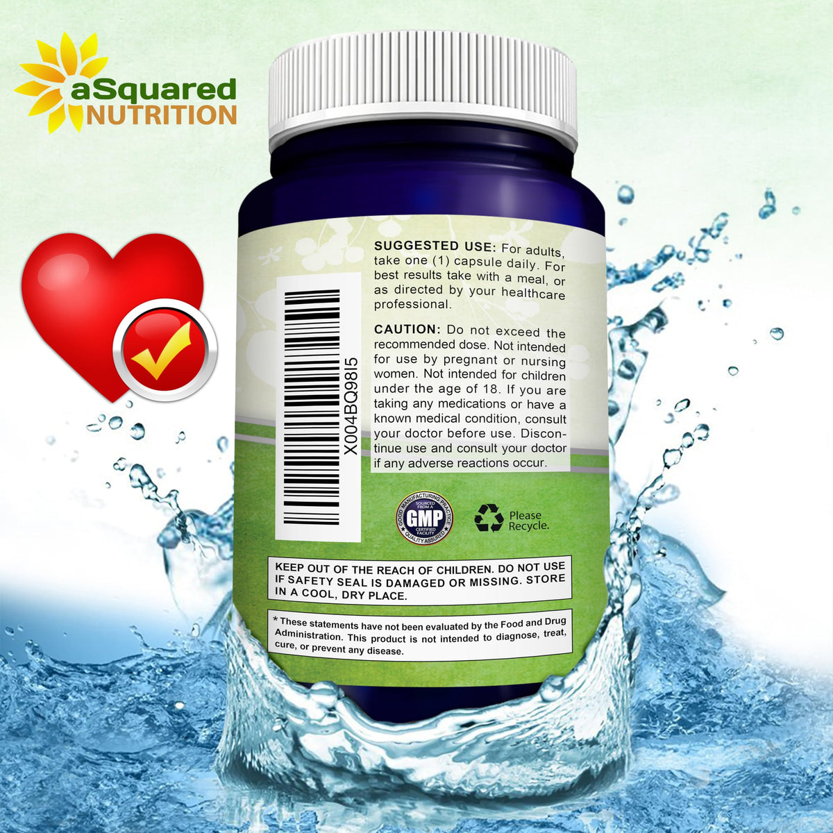 CoQ10 400mg flacon avec capsules à côté