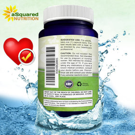 CoQ10 400mg flacon avec capsules à côté