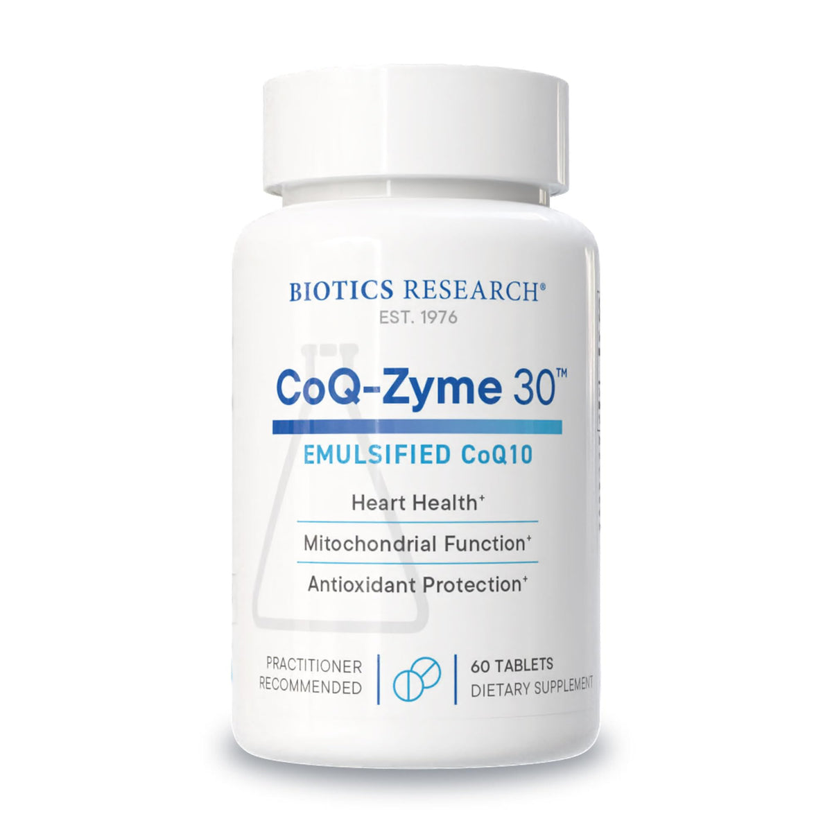 CoQZyme 30™ 30mg CoQ10 avec Antioxydants - Boîte de 60 comprimés