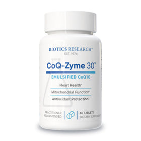 CoQZyme 30™ 30mg CoQ10 avec Antioxydants - Boîte de 60 comprimés