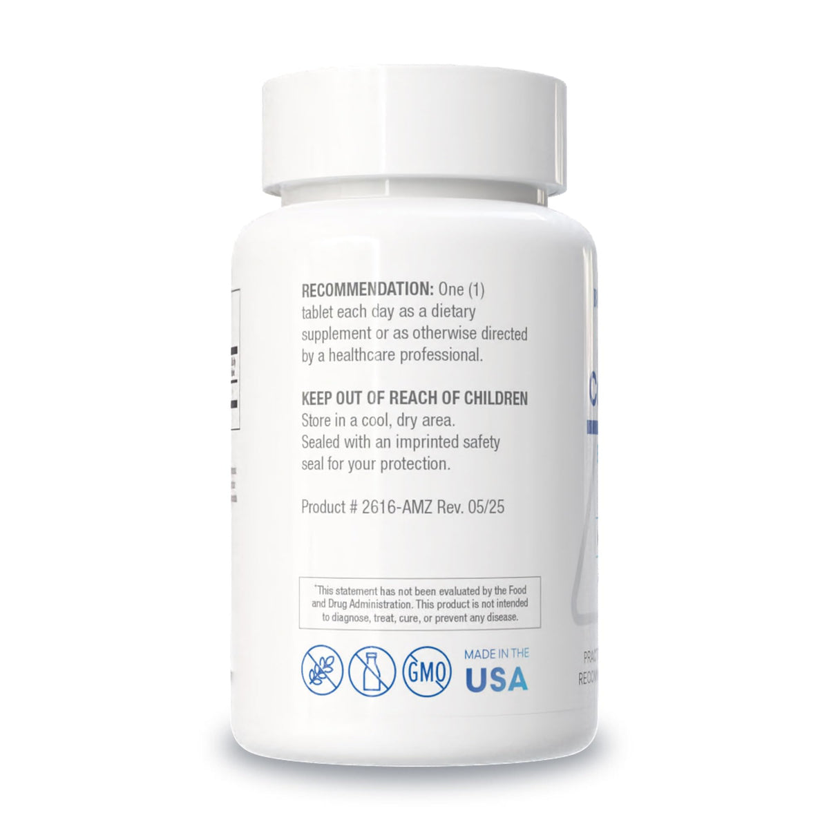 CoQZyme 30™ 30mg CoQ10 comprimé - Vue de côté