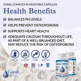 Coral White Complément Alimentaire Calcium D3 & Magnésium capsules ouvertes
