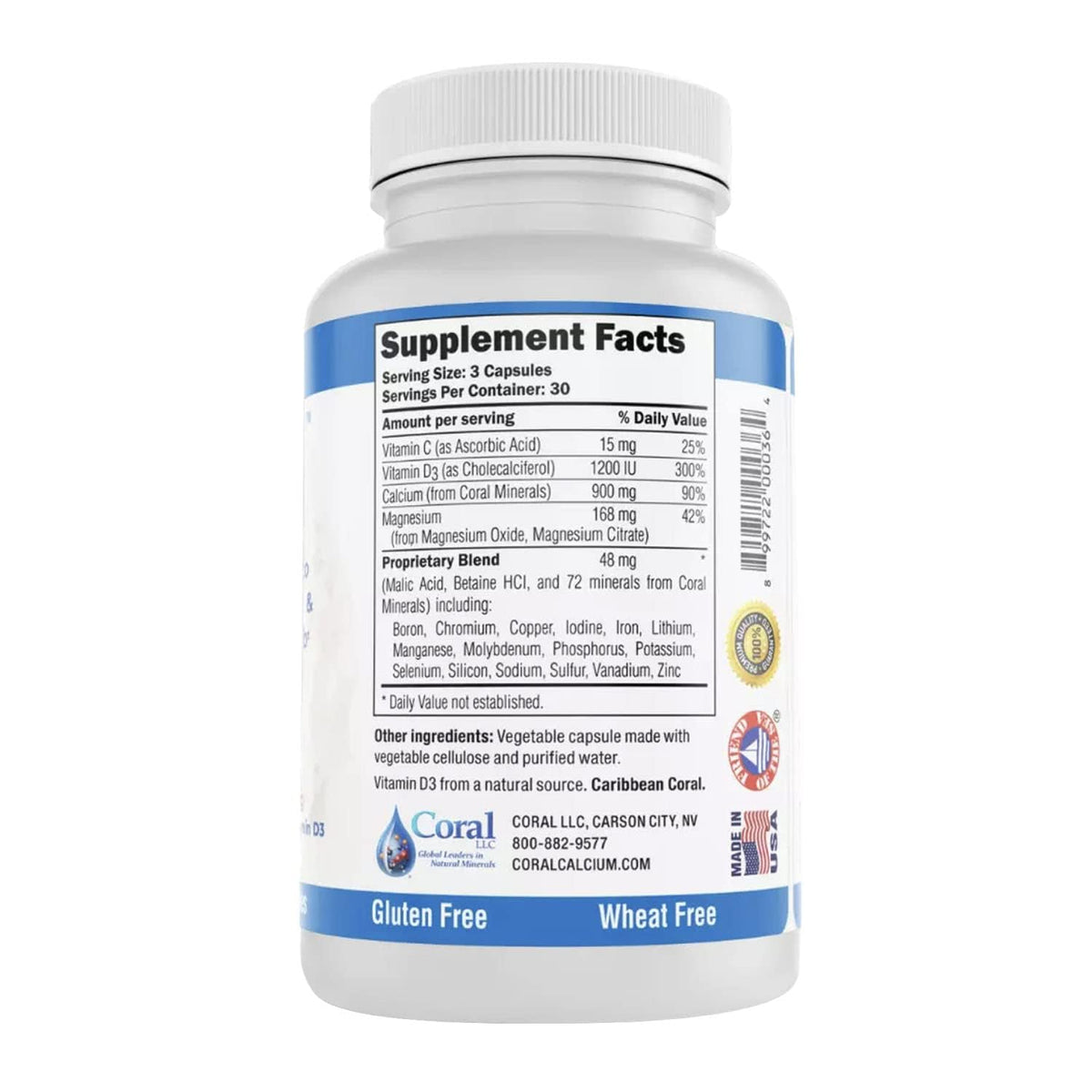 Coral White Complément Alimentaire Calcium D3 & Magnésium emballage