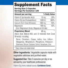 Coral White Complément Calcium 900 mg au soleil