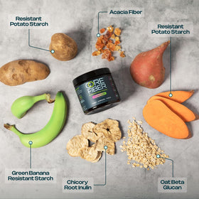 Core Fiber Complément Alimentaire Fibres Prébiotiques 337g vue de dessus