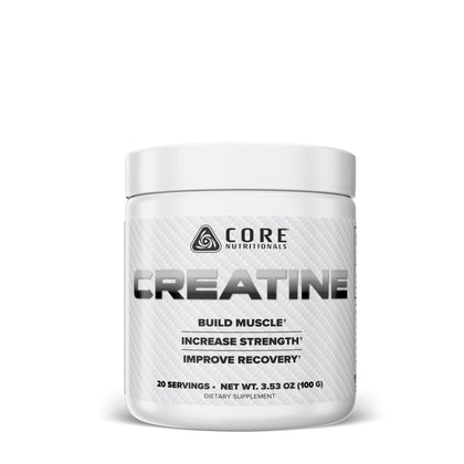 Core Nutritionals Créatine Monohydrate 140g vue de face