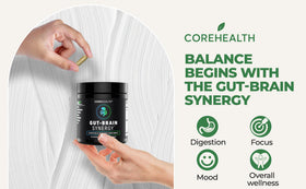 COREHEALTH Probiotique Synergie Cérébrale sur fond blanc