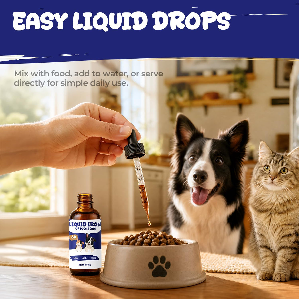 Corollaryth Fer Liquid pour animaux - informations nutritionnelles
