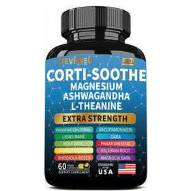 Corti-Soothe Complément Alimentaire JTEVEweu en capsules avec emballage