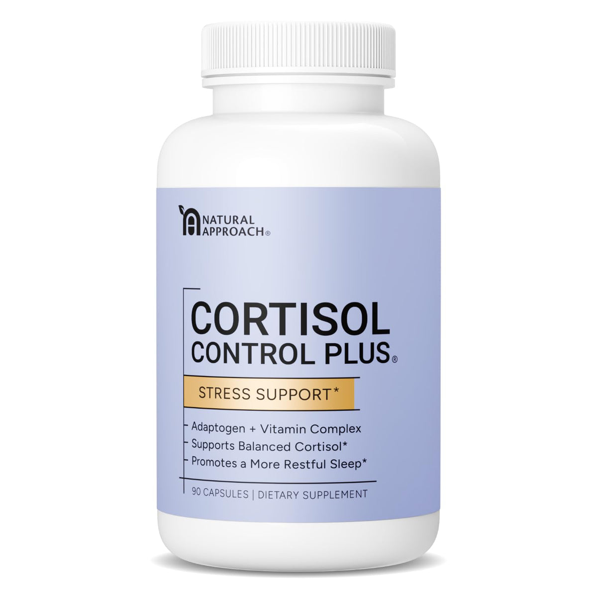 Cortisol Control Plus Natural Approach 90 capsules front view