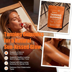 CORTISOL DRINK Gummies Bronzer 60 unités, emballage ouvert