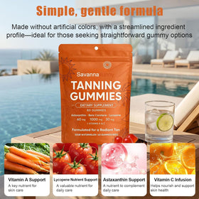 CORTISOL DRINK Gummies Bronzer 60 unités, vue de côté
