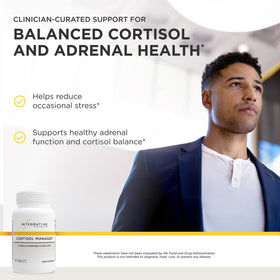Cortisol Manager 90 comprimés avec Ashwagandha, emballage