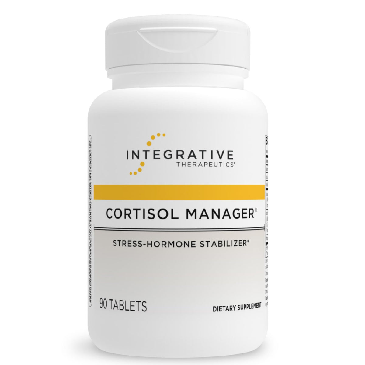 Cortisol Manager 90 comprimés d'Integrative Therapeutics, vue avant