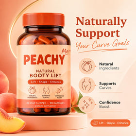 Cosmody Peachy Me BBL Pills avec capsules à l'extérieur