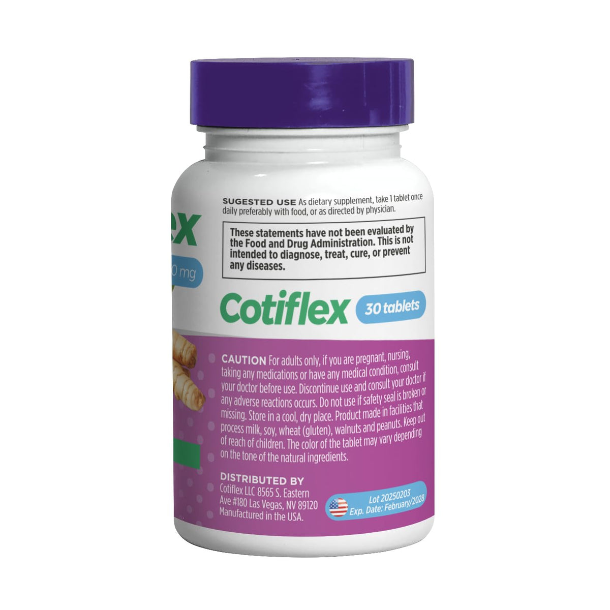 Cotiflex Complément Alimentaire Articulaire 30 Capsules avec emballage