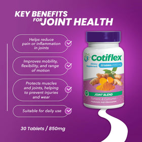 Cotiflex Complément Alimentaire Articulaire sur un fond naturel