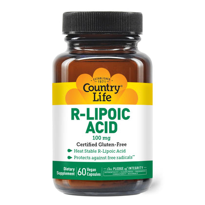 Country Life Acide Alpha-Lipoïque 300mg - vue avant