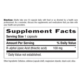 Country Life Acide Alpha-Lipoïque 300mg - vue de côté