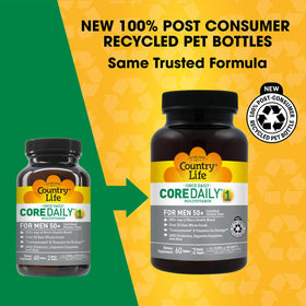 Country Life CORE DAILY-1 Multivitamines pour Hommes 50+ comprimés