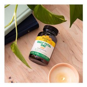 Country Life Daily Total One Multivitamin back view showing ingredients