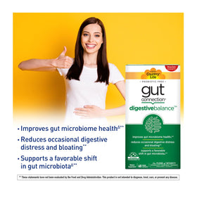 Country Life Gut Connection 60 capsules, étiquette et ingrédients