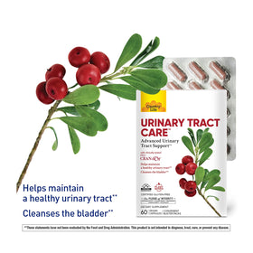 Country Life Urinary Tract Care emballage avec capsules visibles