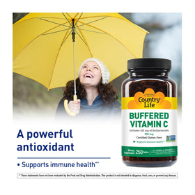 Country Life Vitamine C 500mg comprimés emballage