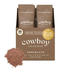 COWBOY COLOSTRUM colostrum bovin en poudre chocolat sachets