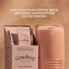COWBOY COLOSTRUM - Emballage des sticks de colostrum